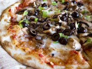 schöne bräunung pizza