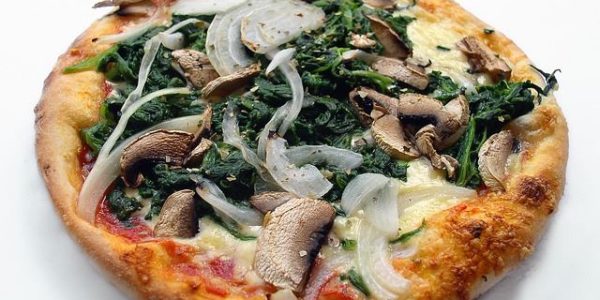 pizza-belag-spinat-pilze