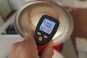 Messung der Temperatur - Pizza Express Napoli
