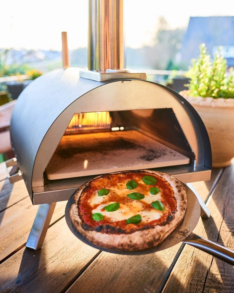 ᐅ Der VENTURA Hybrid Pizzaofen IBRIDO mit Gas oder Pellets